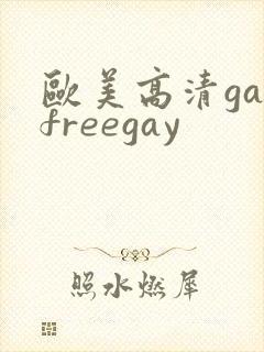 欧美高清gayfreegay