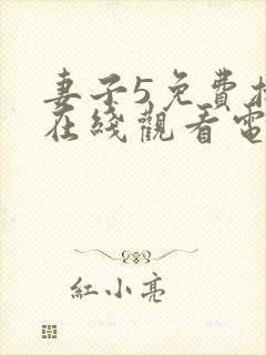 妻子5免费播放在线观看电视剧韩剧