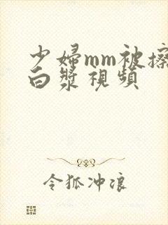 少妇mm被擦出白浆视频