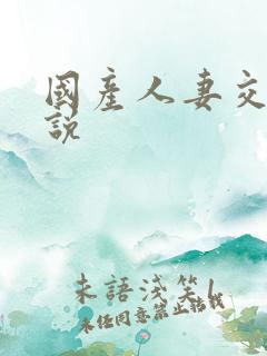 国产人妻交换小说