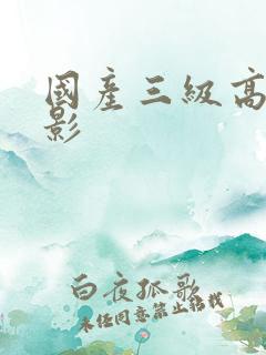 国产三级高清电影