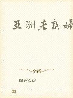 亚洲老熟妇熟女