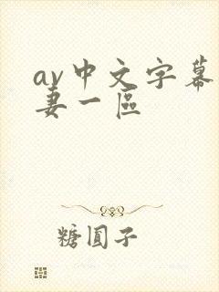 av中文字幕人妻一区