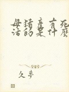 母猪产有死仔有活的是什么原因