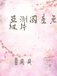 亚洲国产免费一级片