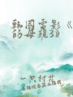 韩国电影《年轻的母亲3》