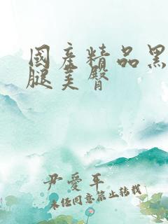 国产精品黑丝美腿美臀