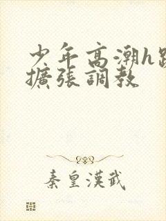 少年高潮h跪趴扩张调教