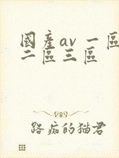 国产av 一区二区三区