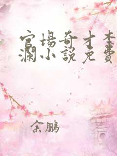 官场奇才李霖李澜小说免费阅读全文