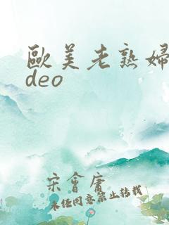 欧美老熟妇video