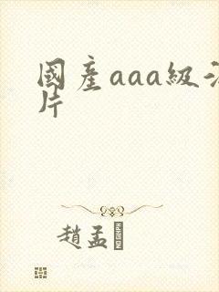 国产aaa级淫片