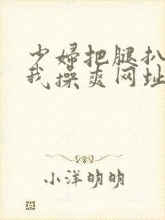 少妇把腿扒开让我操爽网址