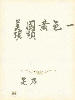 美国黄色一级片视频