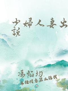 少妇人妻出轨小说