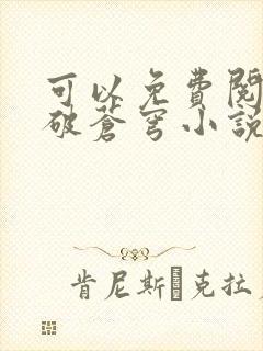 可以免费阅读斗破苍穹小说的软件