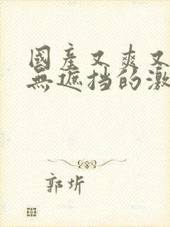 国产又爽又黄又无遮挡的激情漫画