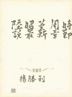 陆昭菱周时阅小说最新章节