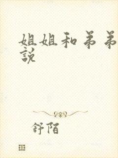 姐姐和弟弟的小说