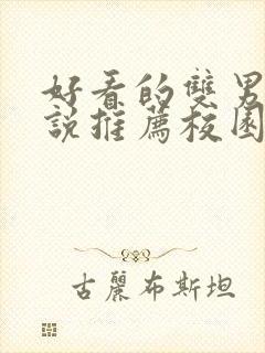 好看的双男主小说推荐校园文