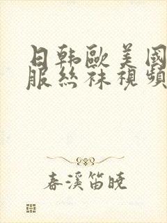 日韩欧美国产制服丝袜视频
