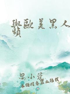 与欧美黑人性视频