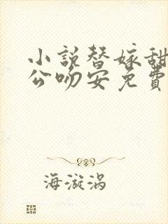 小说替嫁甜婚老公吻安免费阅读