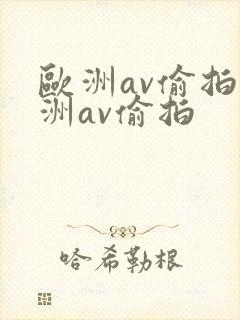 欧洲av偷拍亚洲av偷拍