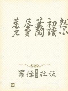 叶辰萧初然全文免费阅读小说最新连载小说