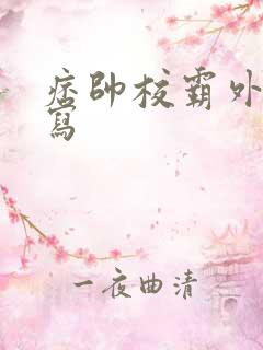 痞帅校霸外貌描写