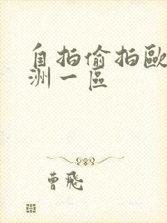 自拍偷拍欧美亚洲一区