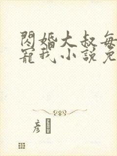 闪婚大叔每天狂宠我小说免费阅读