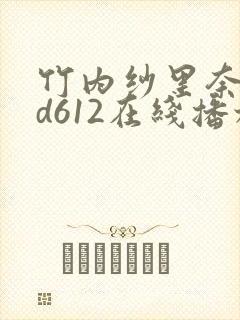 竹内纱里奈rbd612在线播放