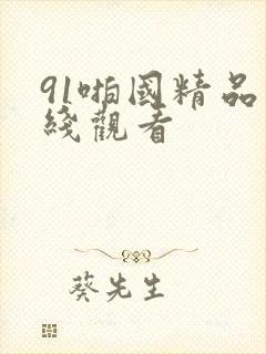 91啪国精品在线观看