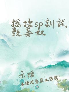 总攻sp训诫调教妾奴