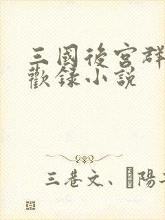 三国后宫群芳承欢录小说