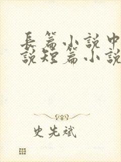 长篇小说中篇小说短篇小说