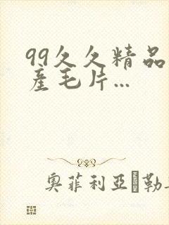 99久久精品国产毛片...