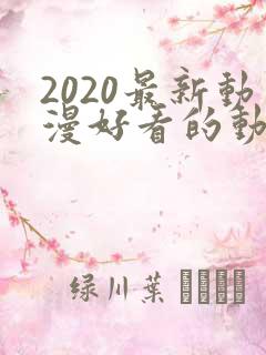 2020最新动漫好看的动漫动漫排行榜