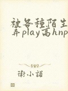 被各种陌生人玩弄play高hnp