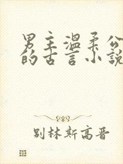 男主温柔公子型的古言小说