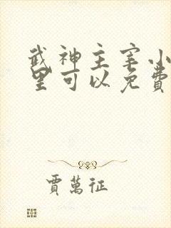 武神主宰小说哪里可以免费阅读