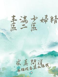 丰满少妇精品一区二区