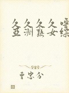 久久久久噜噜噜亚洲熟女综合