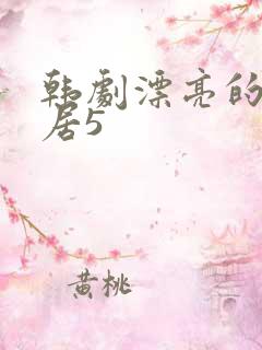 韩剧漂亮的女邻居5