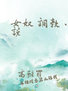 女奴 调教 小说