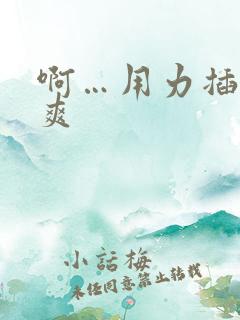 啊…用力插啊好爽