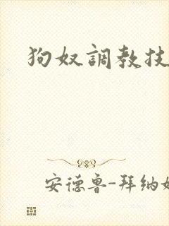 狗奴调教技巧