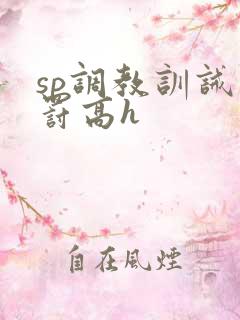 sp调教训诫惩罚高h