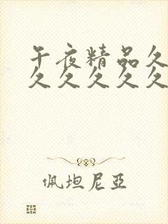 午夜精品久久久久久久久久久久久久久